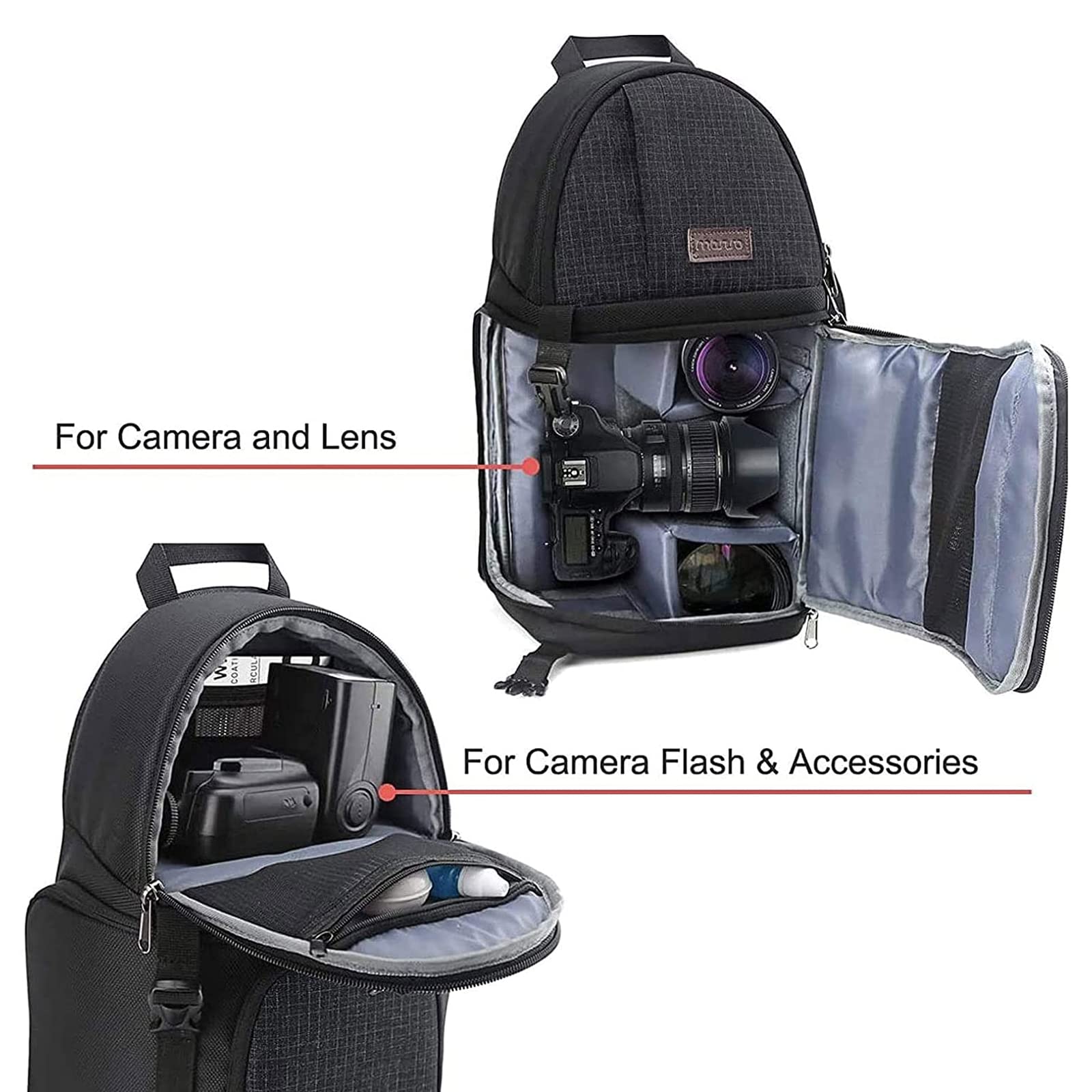 MOSISO カメラバッグ ミラーレスカメラ用 対応機種 Canon/Nikon/Sony/Fuji ショルダーバッグ、三脚収納可 取り外し可能インサート仕切り Amazon.co.jp: MOSISO カメラバッグ DSLR/SLR/ミラーレスカメラ用 対応